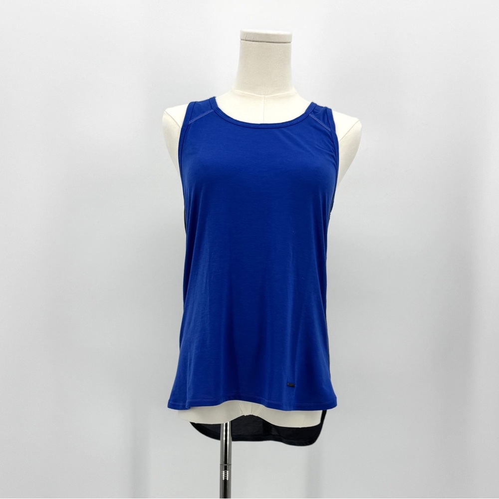Women’s Blue Sleeveless Athletic Tank Top